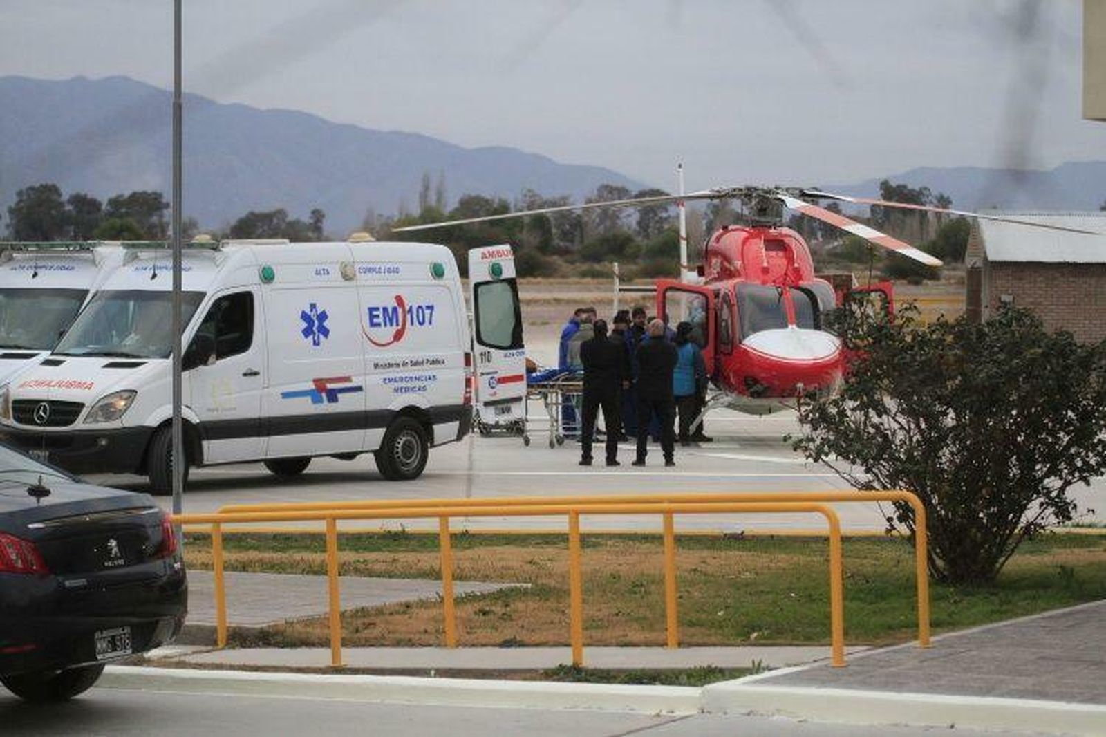 Monseñor Lozano, tras el accidente