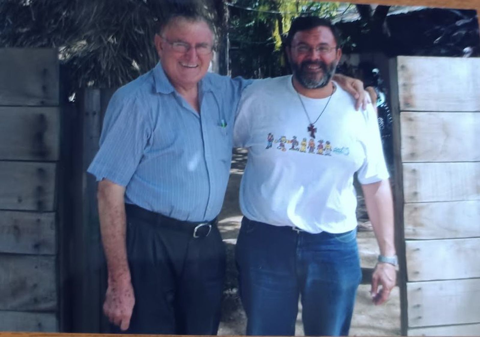 Javie Sánchez con Nicolás Castellanos