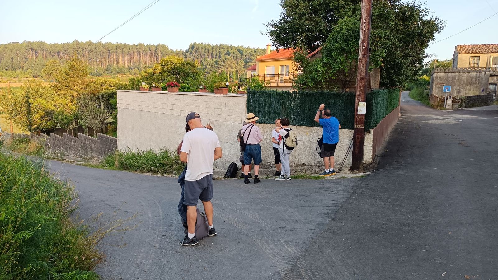Camino de Santiago. Caminantes de Navalcarnero.