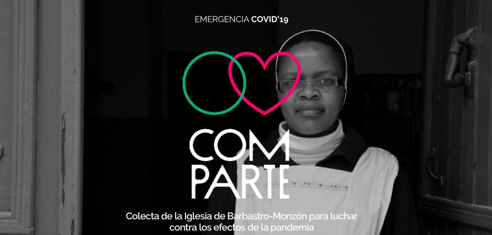 "Aunque no nos veas, estamos ahí". La diócesis de Barbastro-Monzón lanza un fondo de lucha contra el Covid-19