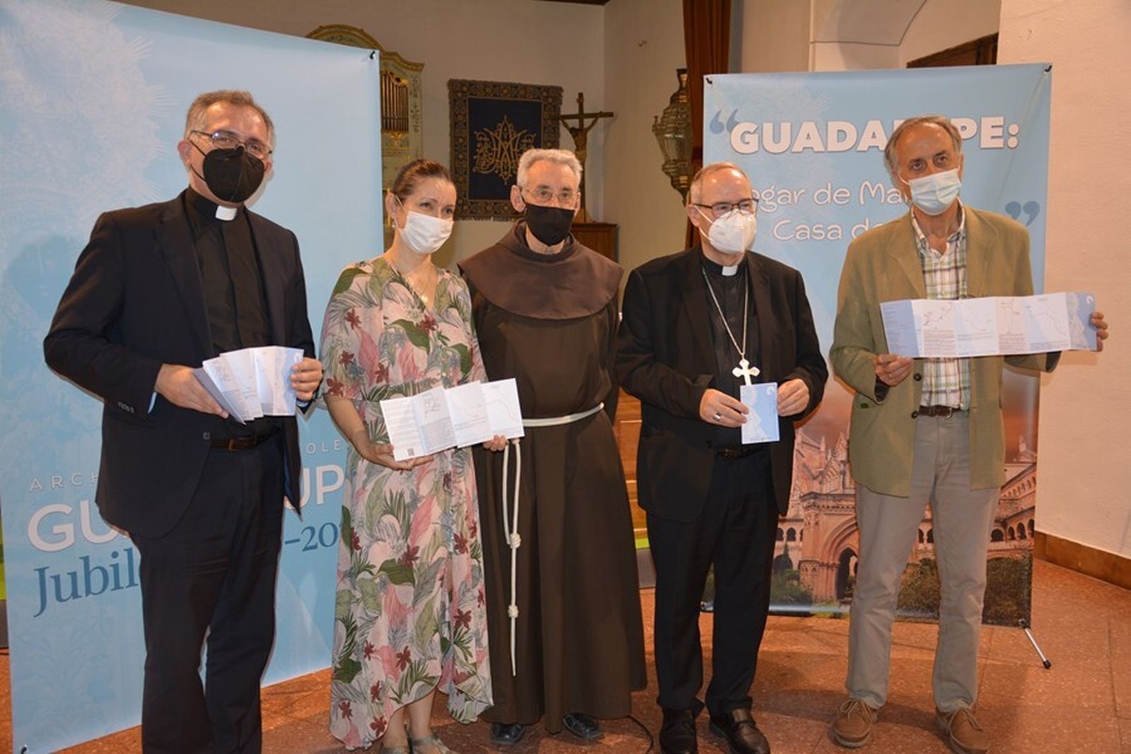 Los peregrinos a Guadalupe ya tienen su credencial