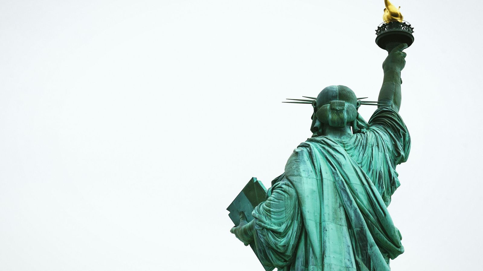 La emblemática Estatua de la Libertad