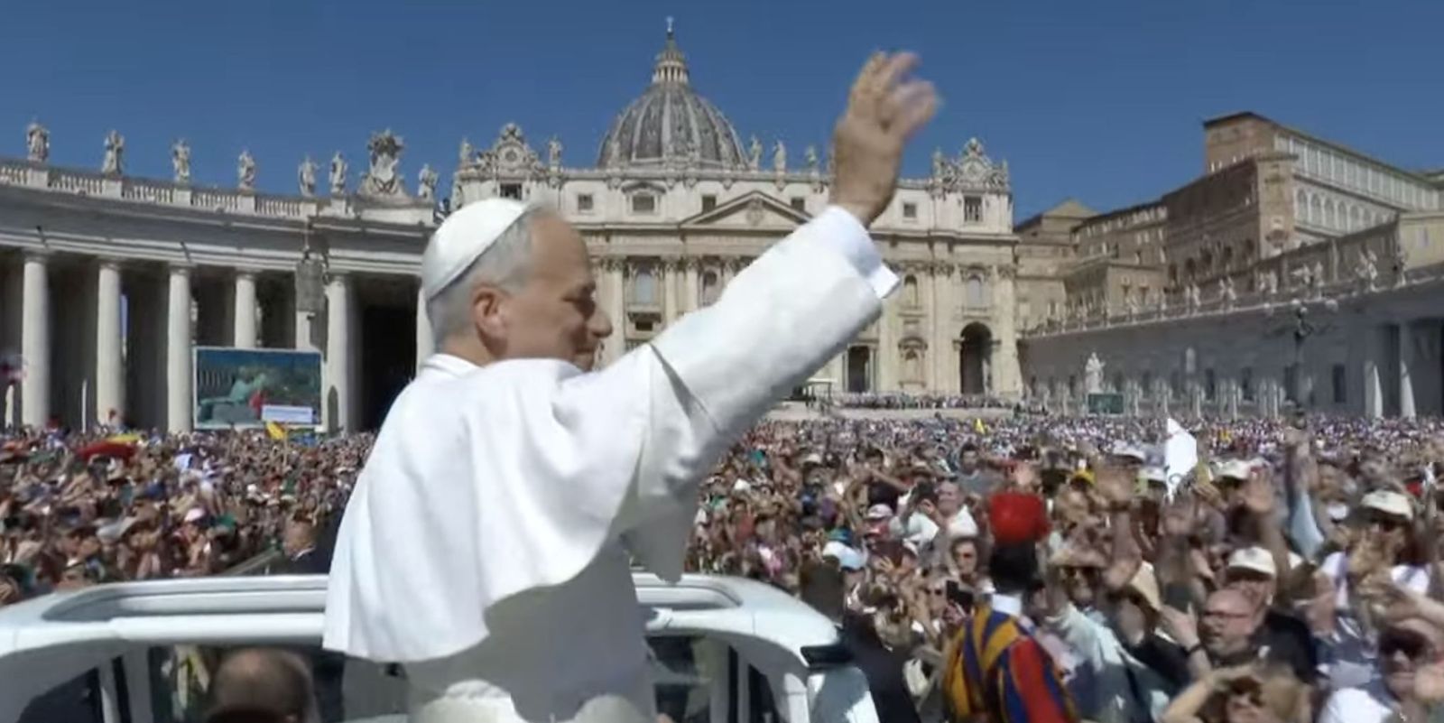 Papa, en la audiencia