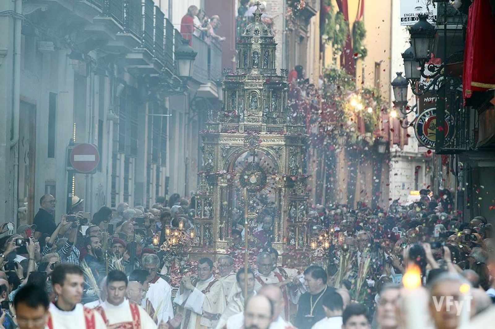Procesión del Corpus Christi en Valencia