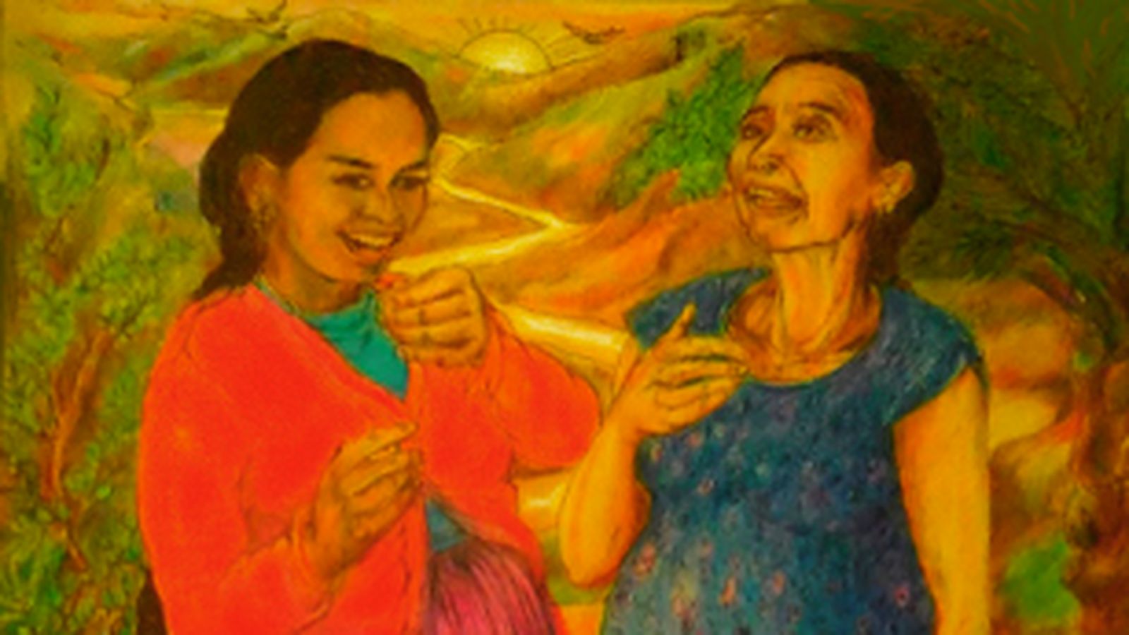 Visitación de María a Isabel. Comisionado por: Red Ecuménica de Teólogas Bolivia Año 2018