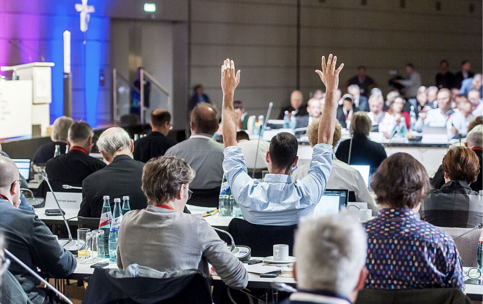Participantes en el Camino sinodal