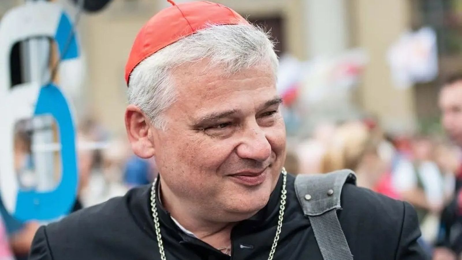Cardenal limosnero Konrad Krajewski