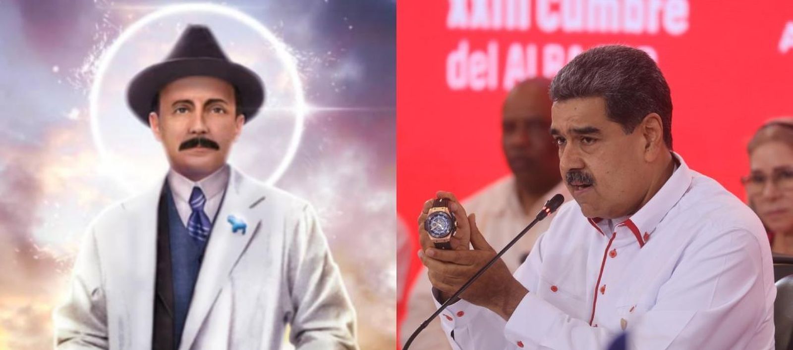 José Gregorio y Nicolás Maduro