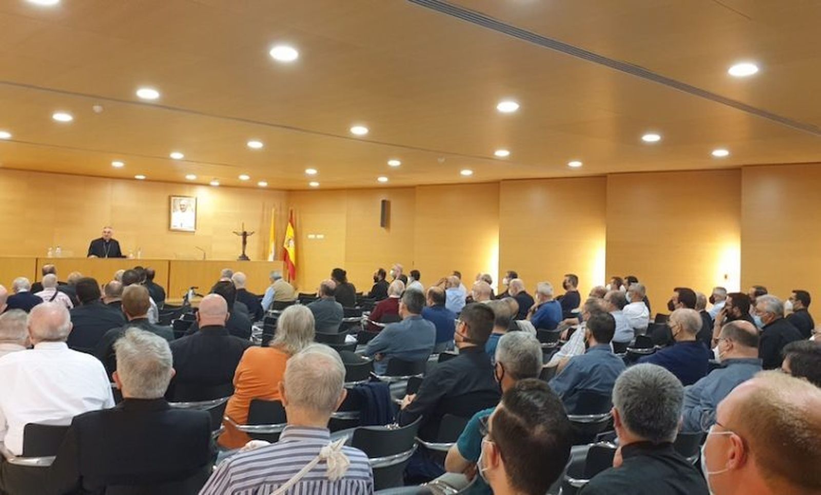 Gómez Cantero, con los curas de la diócesis