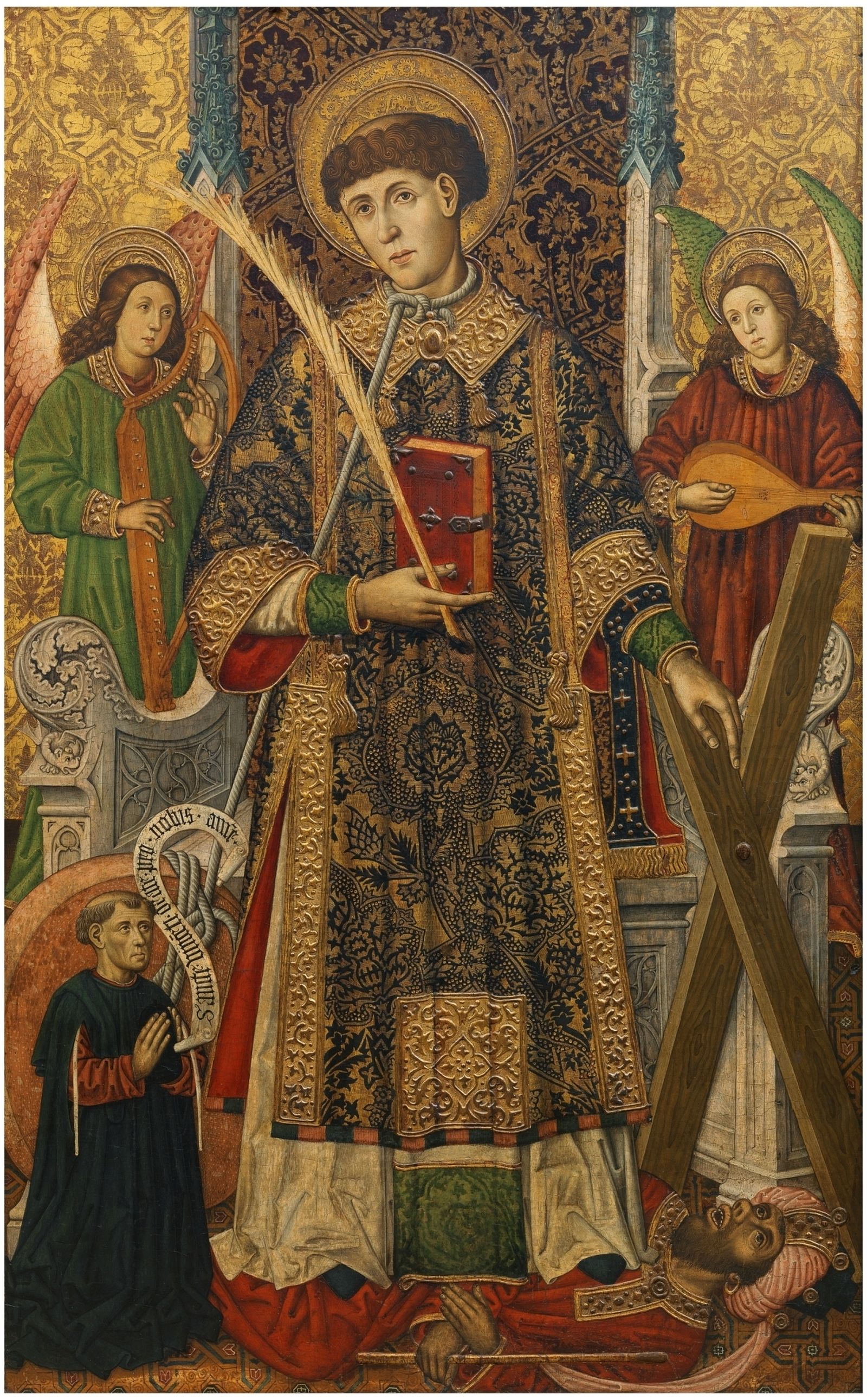S. Vicente mártir. Tomás Giner. S. XV. Museo del Prado