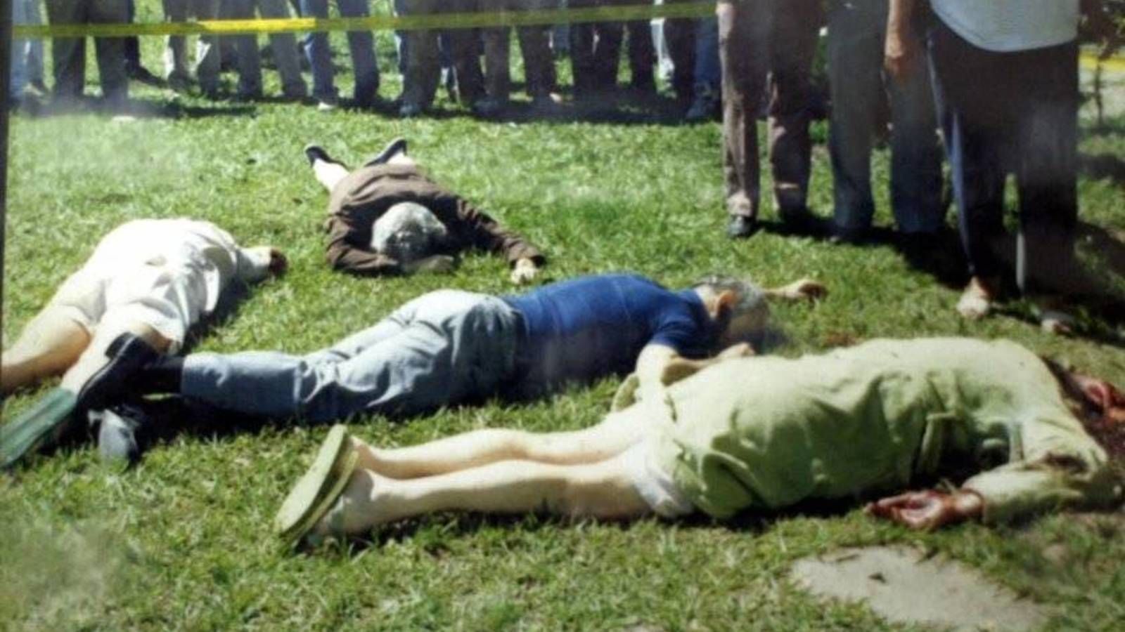 Los fallecidos en el atentado.