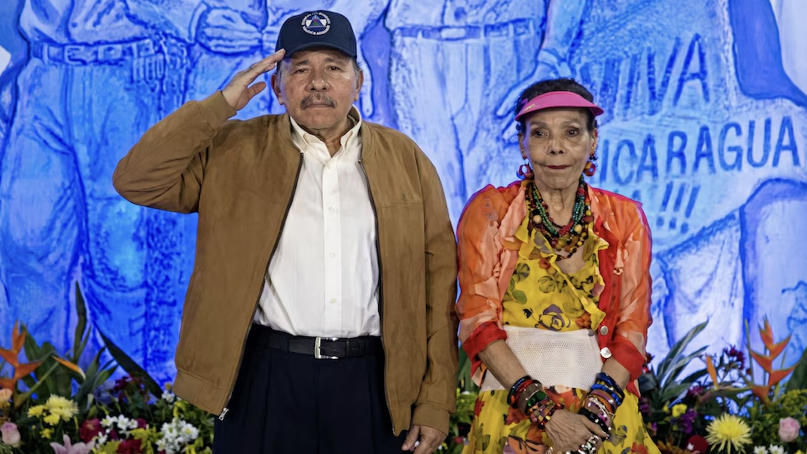 Daniel Ortega y Rosario Murillo