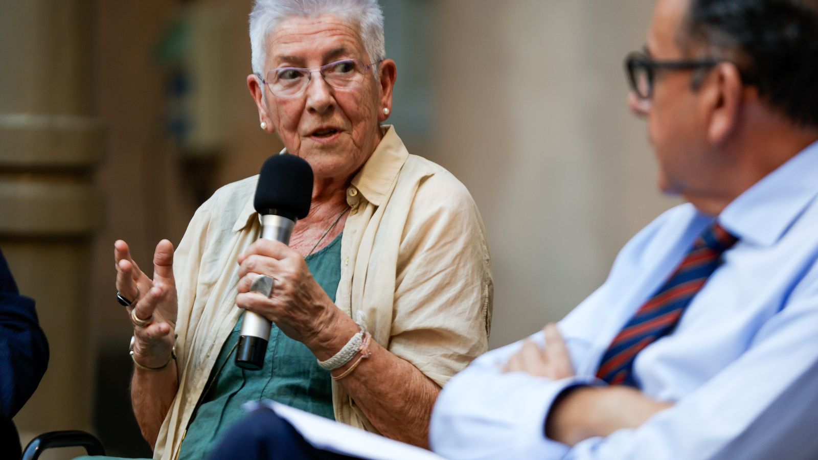 Intervención de Maixabel Lasa