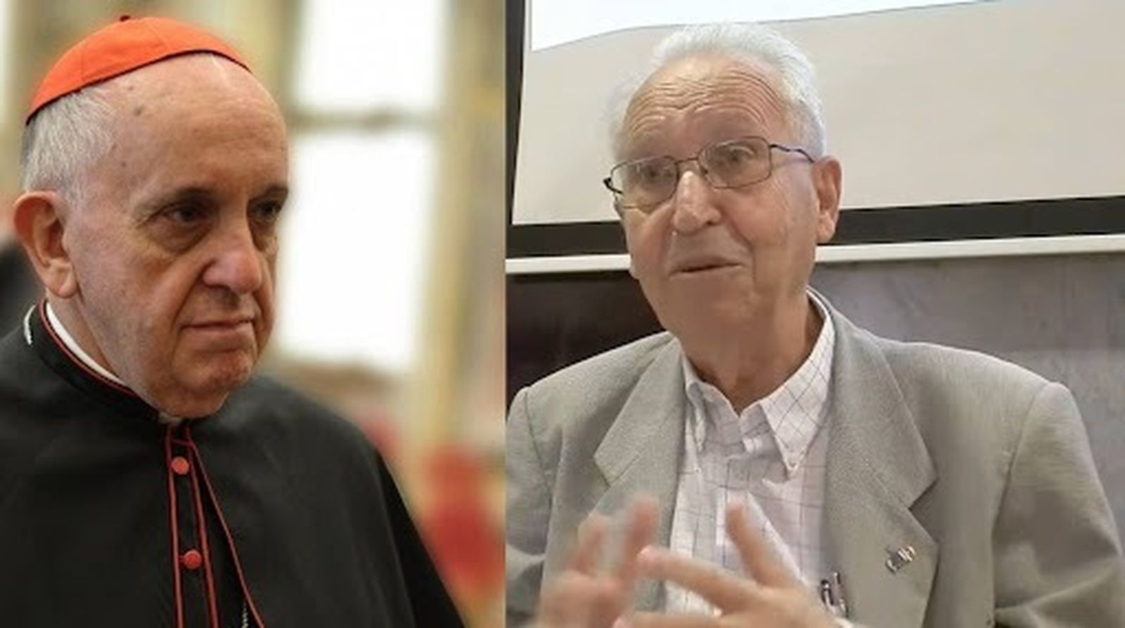 El cardenal Bergoglio y el teólogo Queiruga