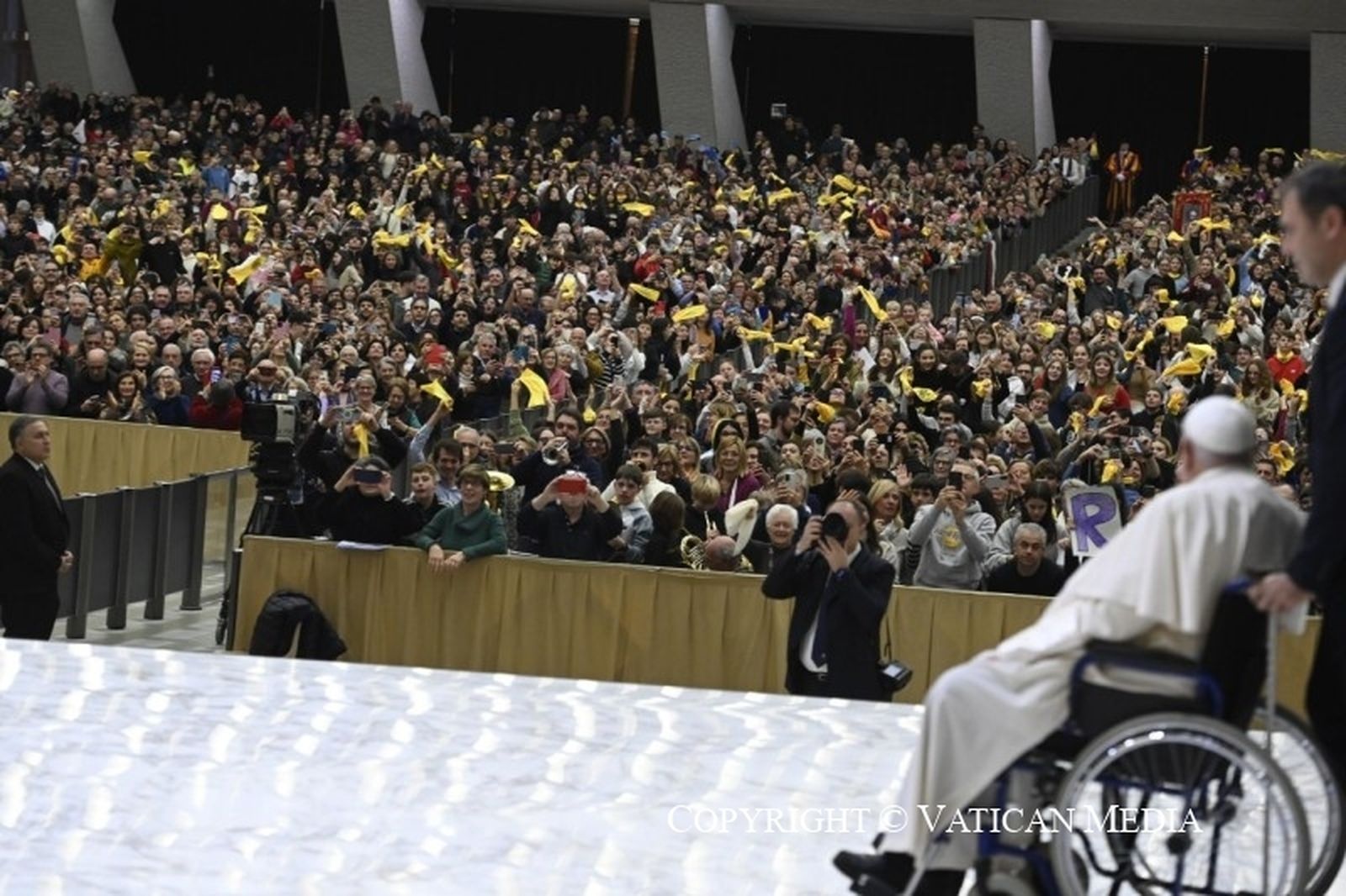 Francisco, en la audiencia de hoy
