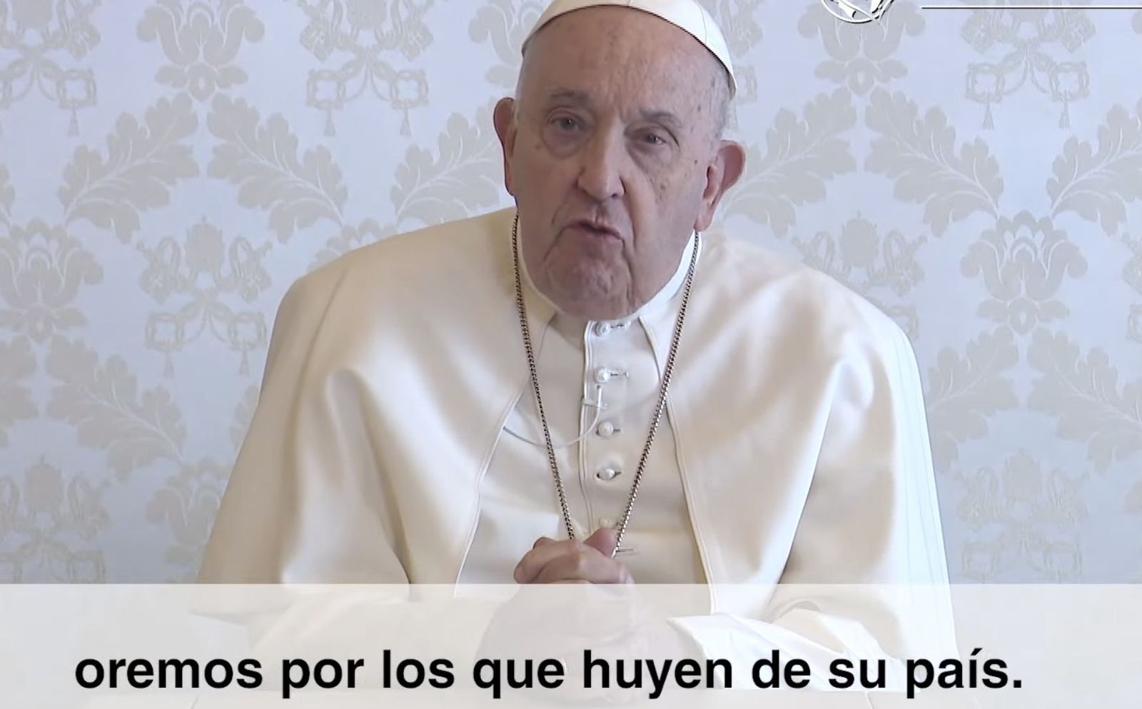 Una captura del vídeo en apoyo a los migrantes