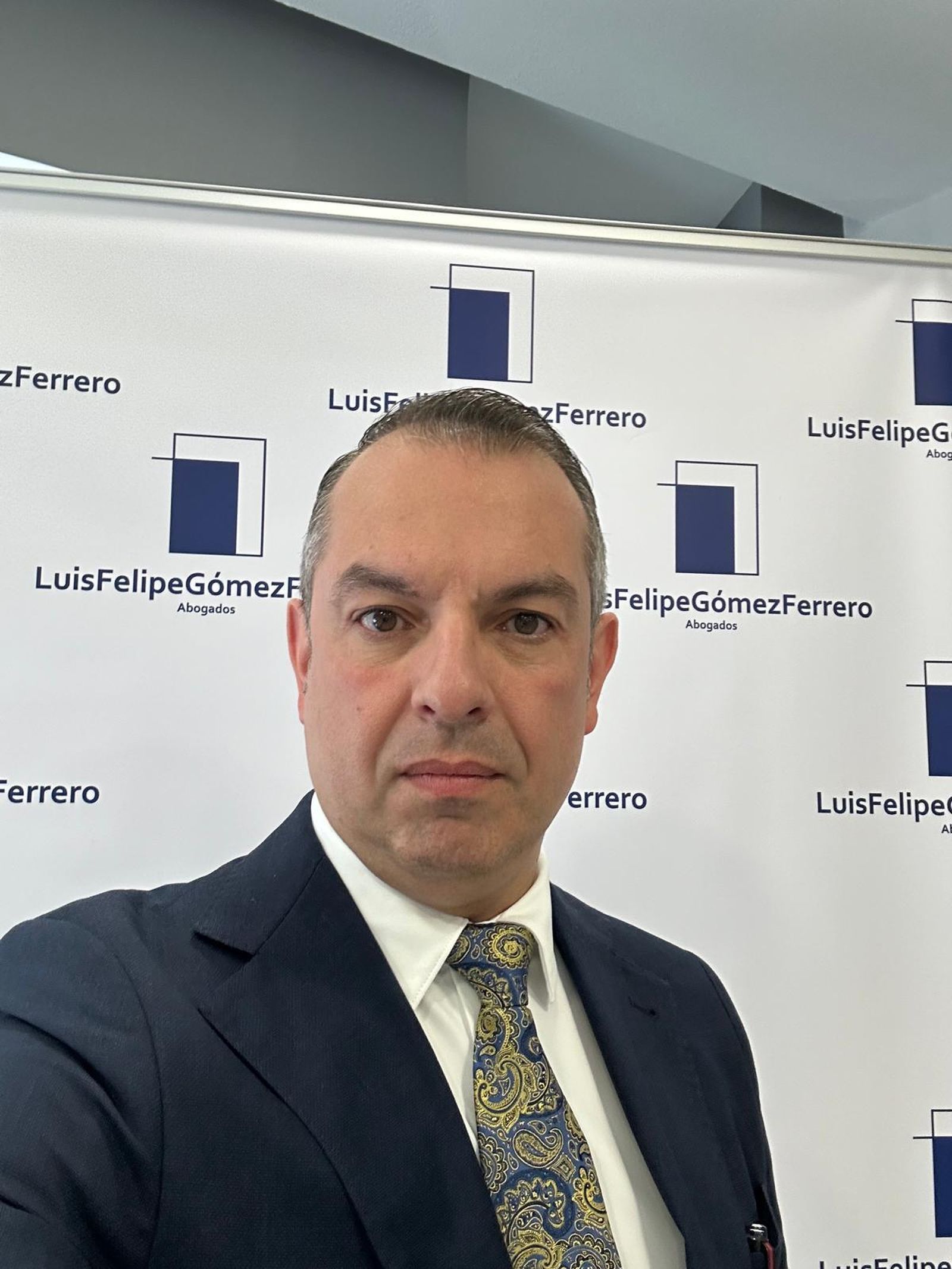 Luis Felipe Gómez, abogado de las víctimas