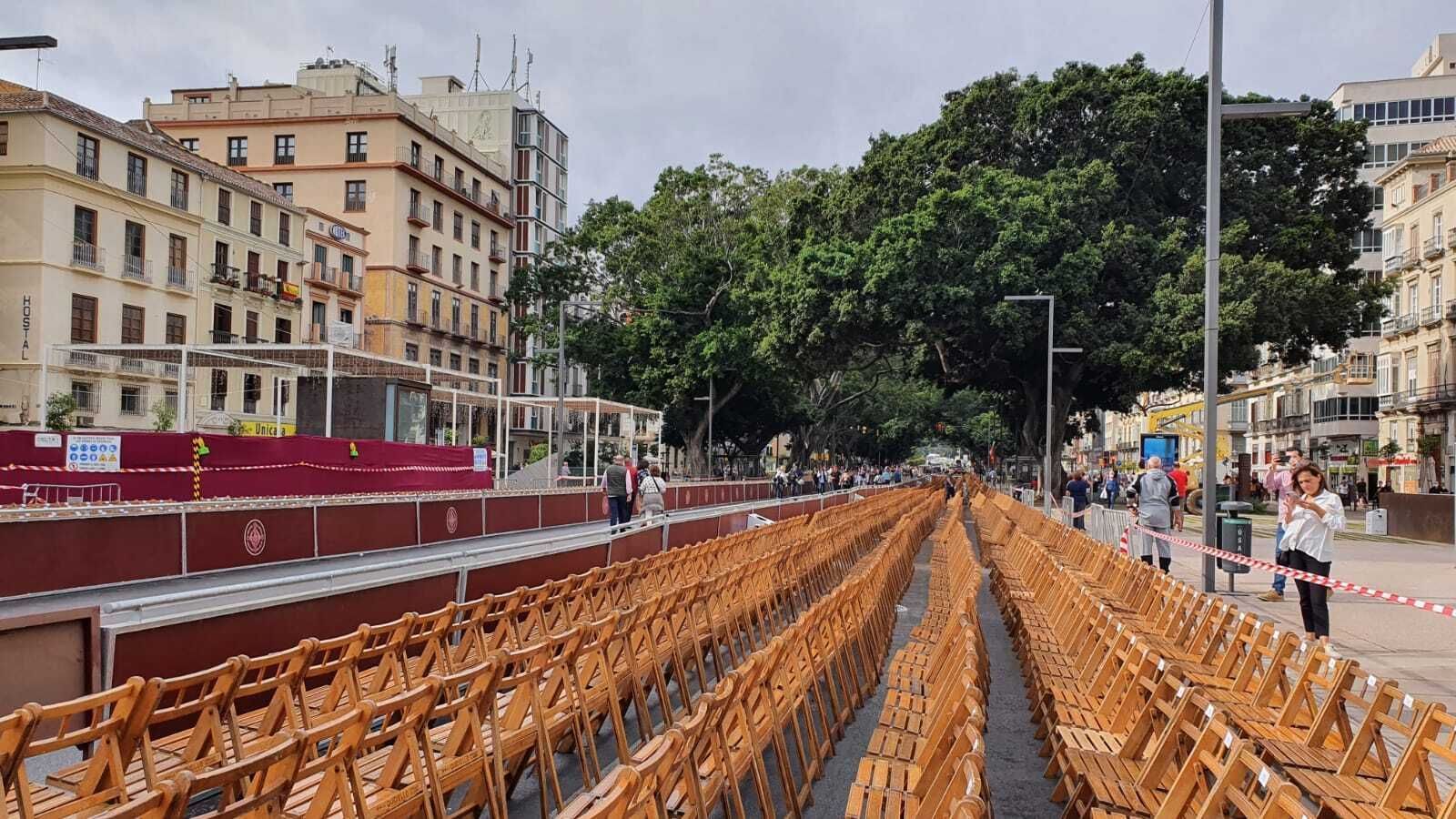 Sillas a rentar en Semana Santa