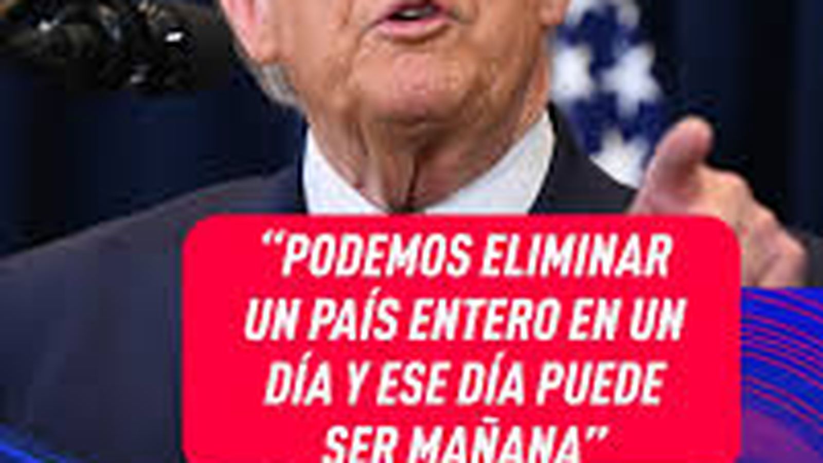 Las amenazas d Donald Trump
