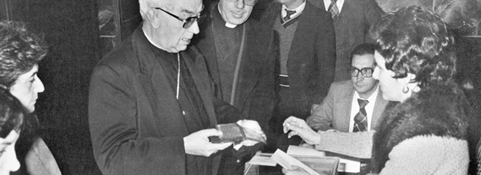 Tarancón vota la Constitución