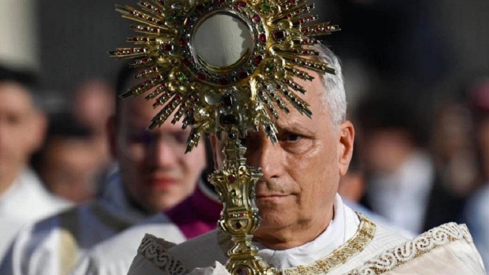 Corpus con el Papa en Madrid