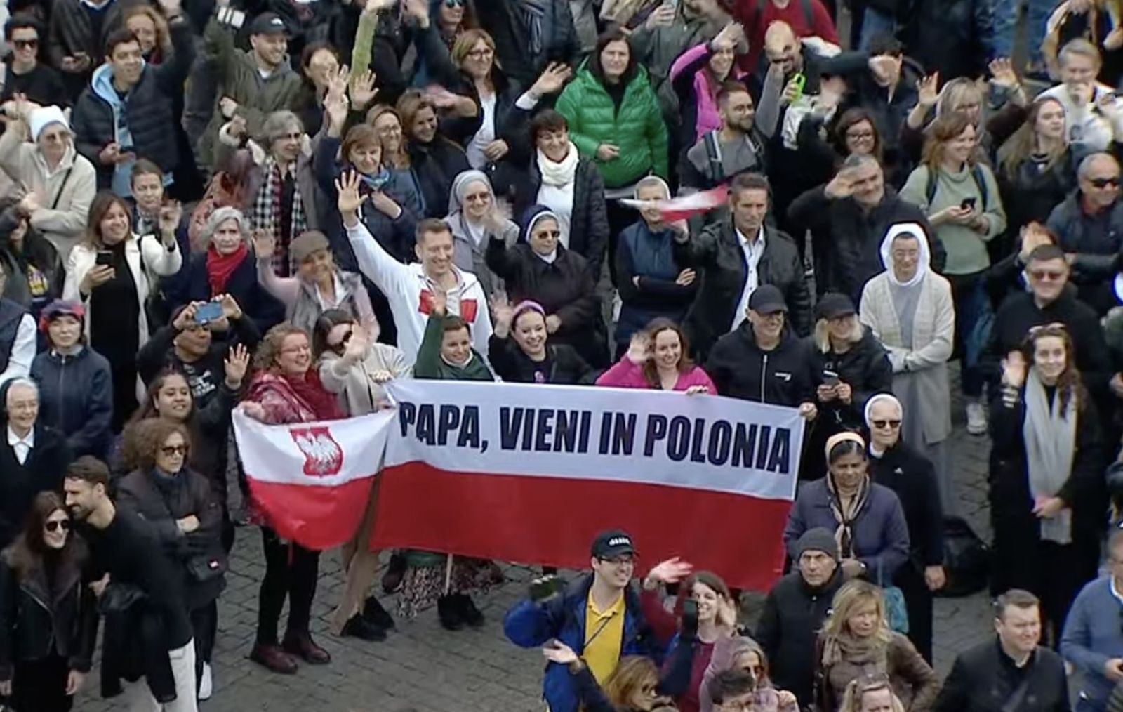 Papa, ven a Polonia