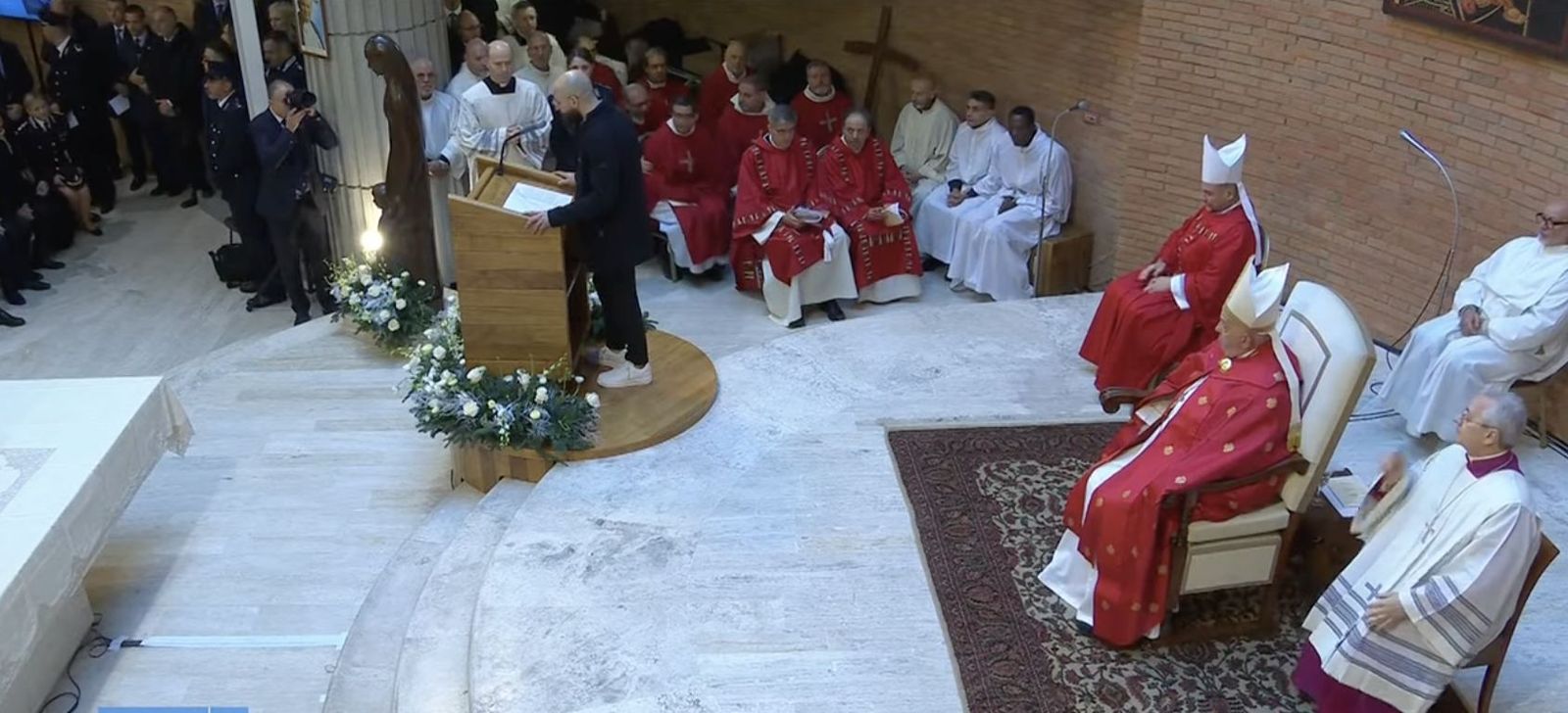 Misa jubilar en Rebibbia