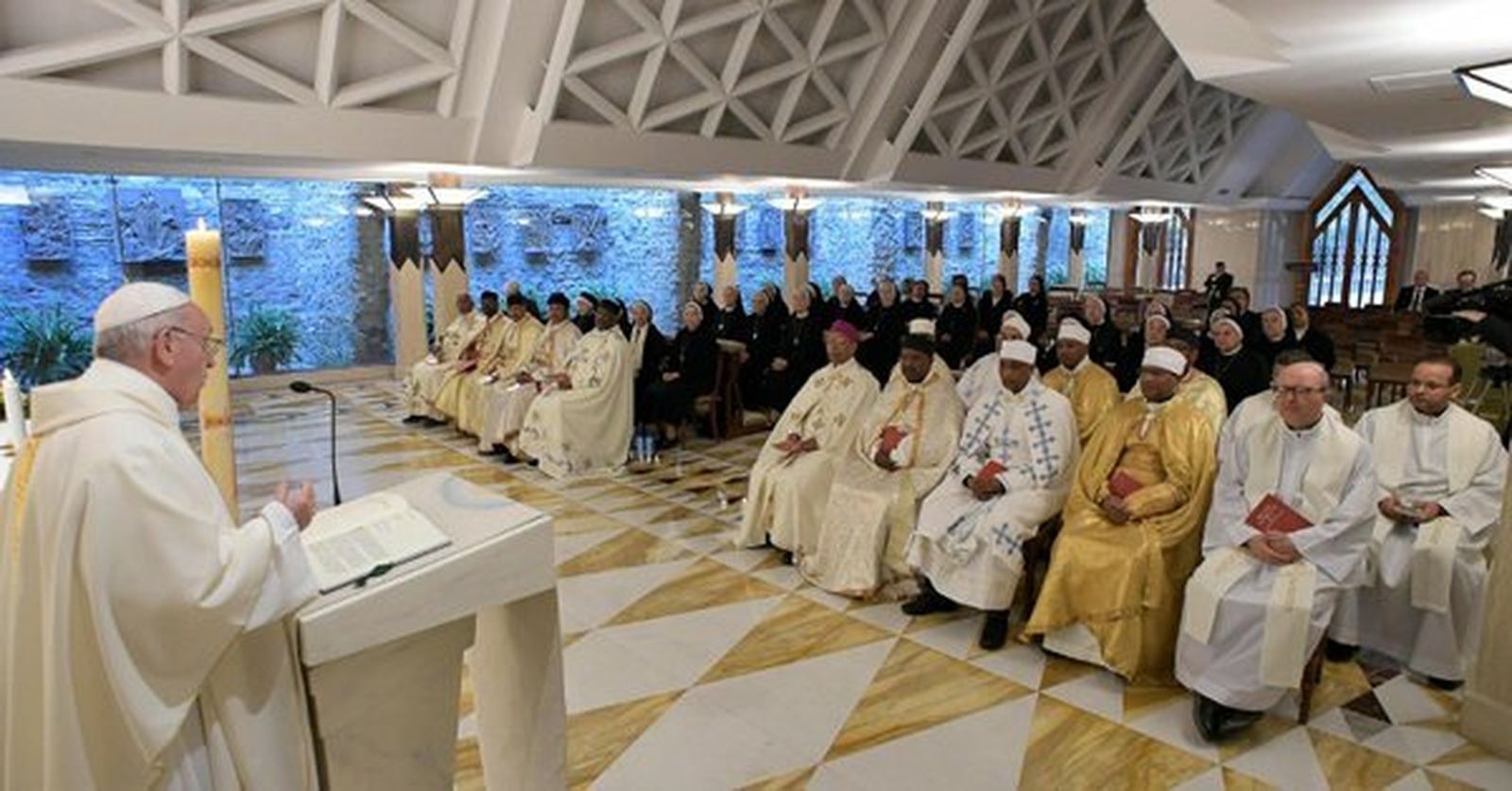 El Papa, hoy, en la Misa de Santa Marta