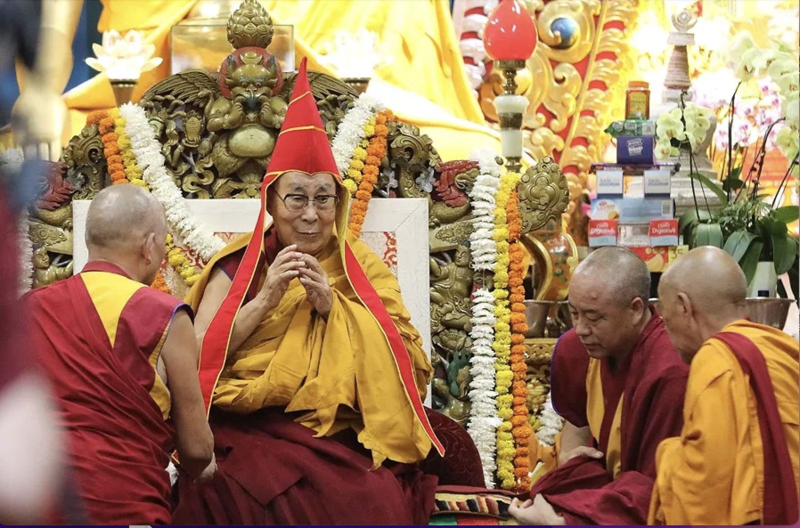 Celebración de los 90 años del Dalai Lama