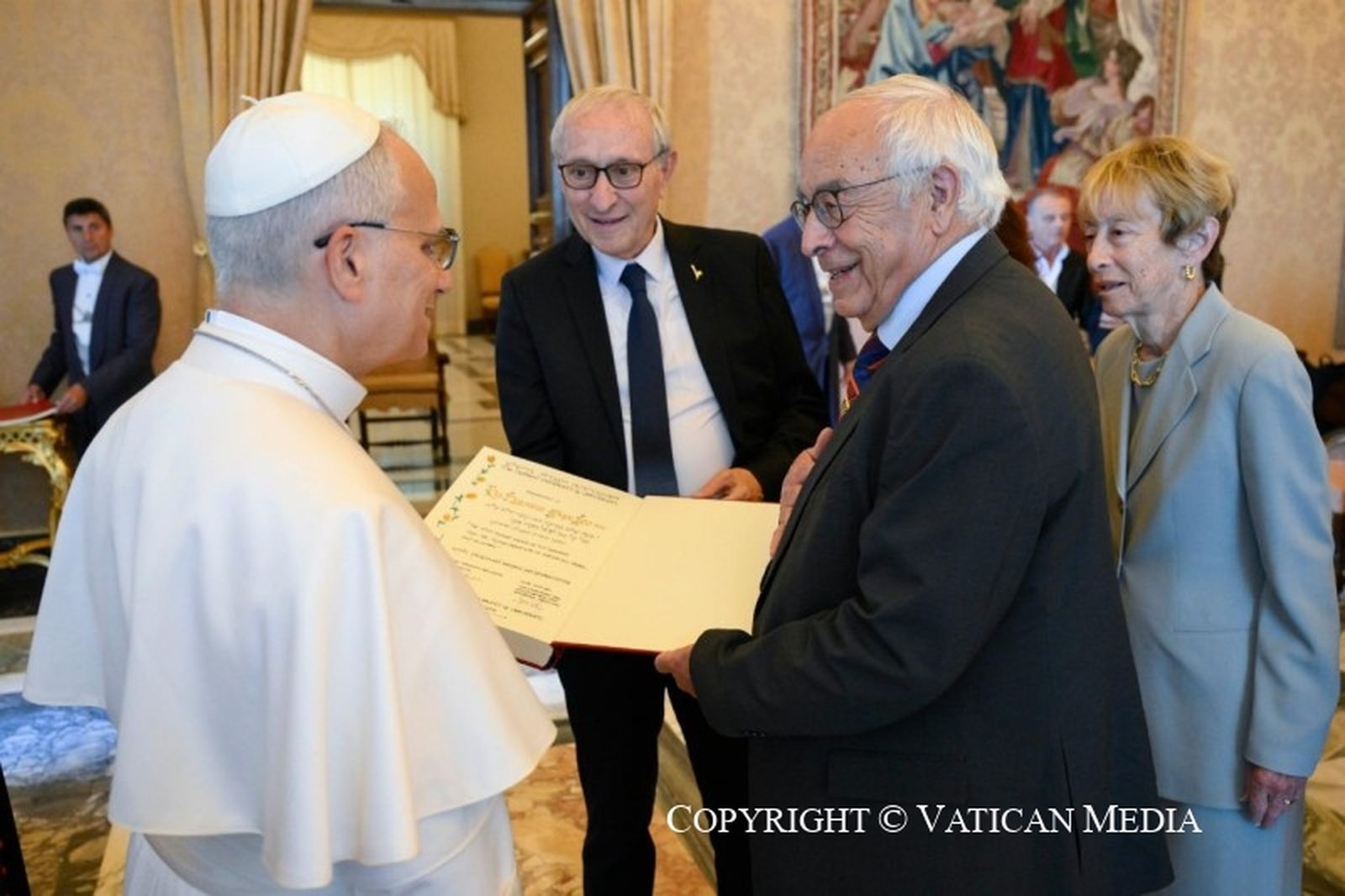 El Papa, con la Universidad Hebrea de Jerusalén