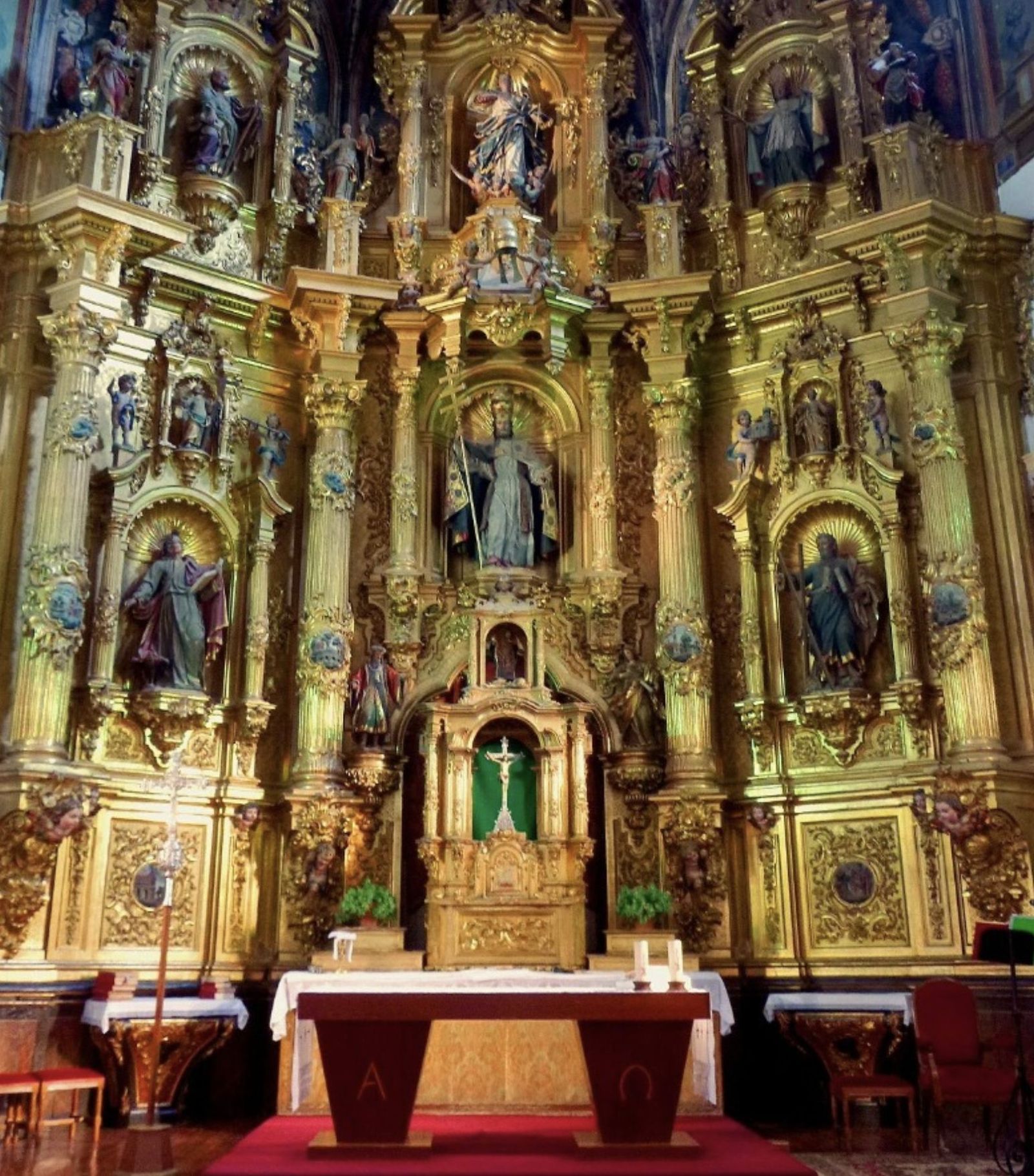 Belorado, retablo de Santa María