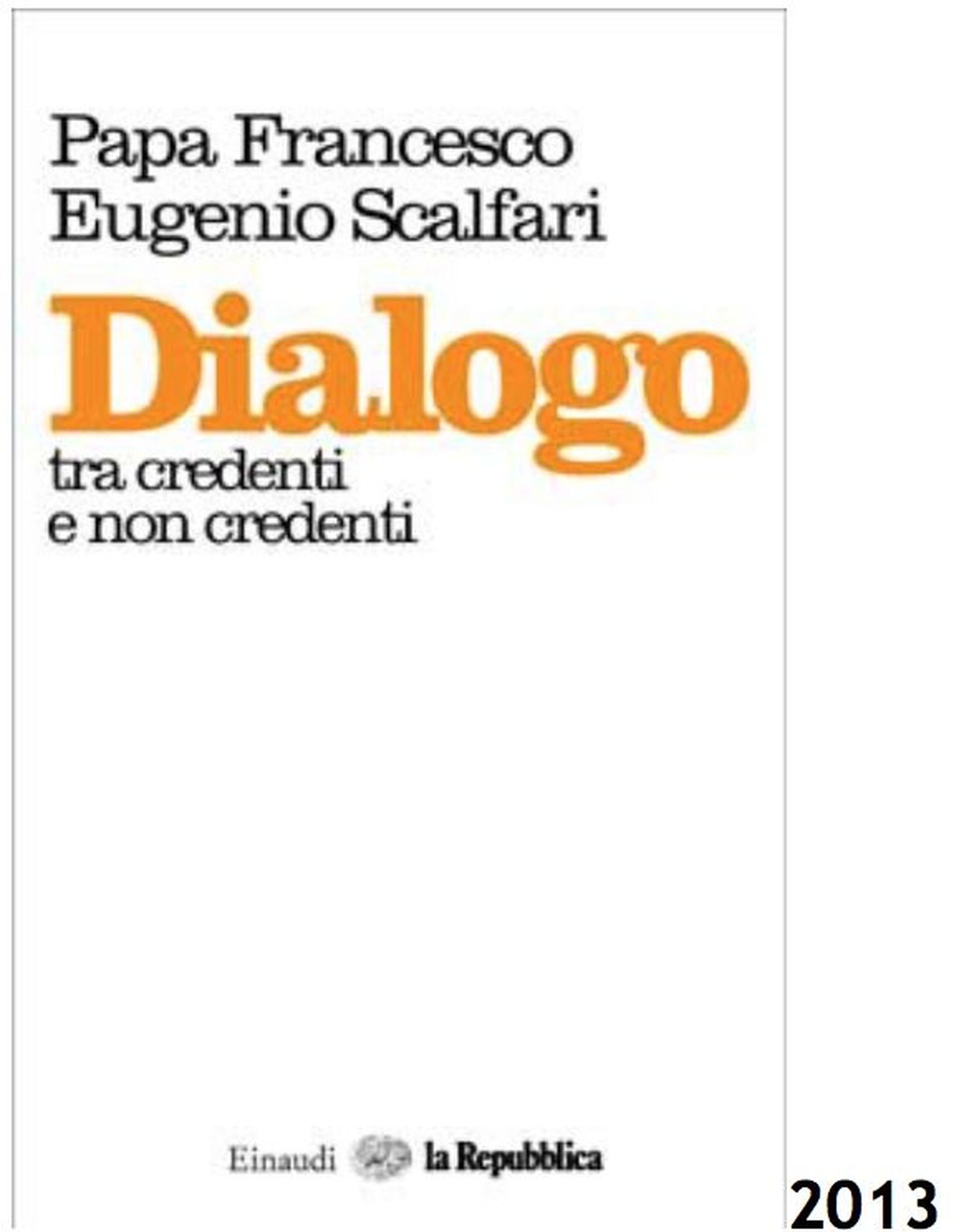 Libro Francisco y Scalfari