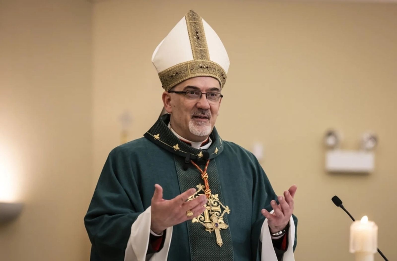 El patriarca Pizzaballa