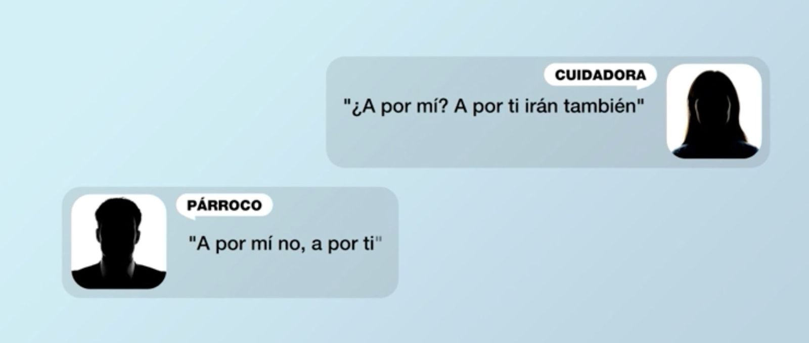 Los audios de los implicados