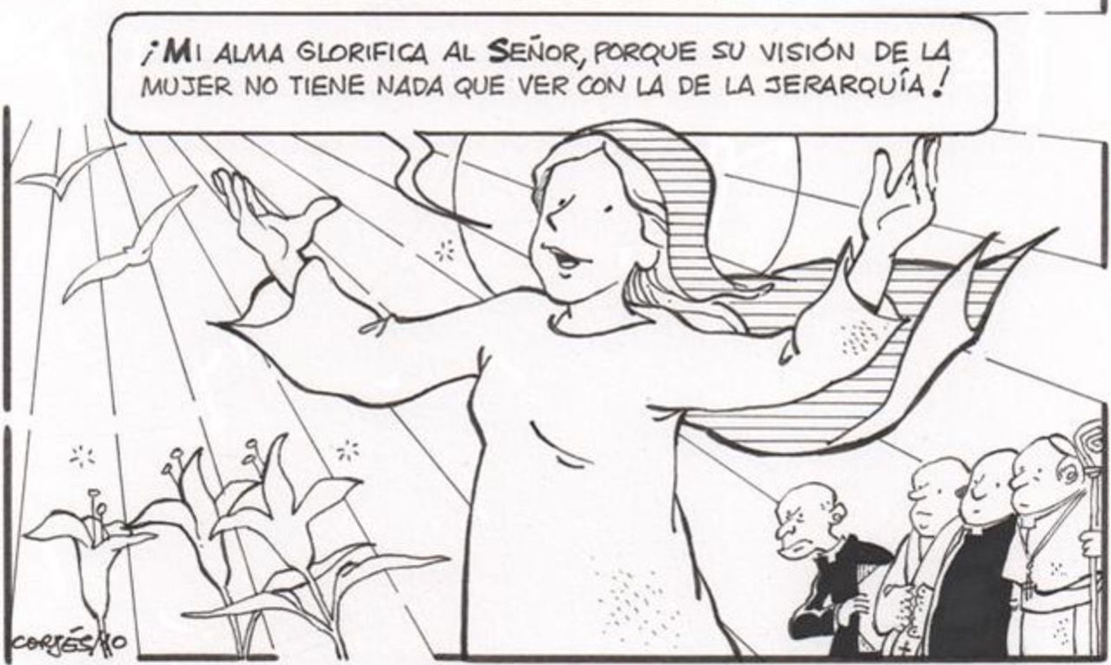 El 8-M, la mujer y la Iglesia