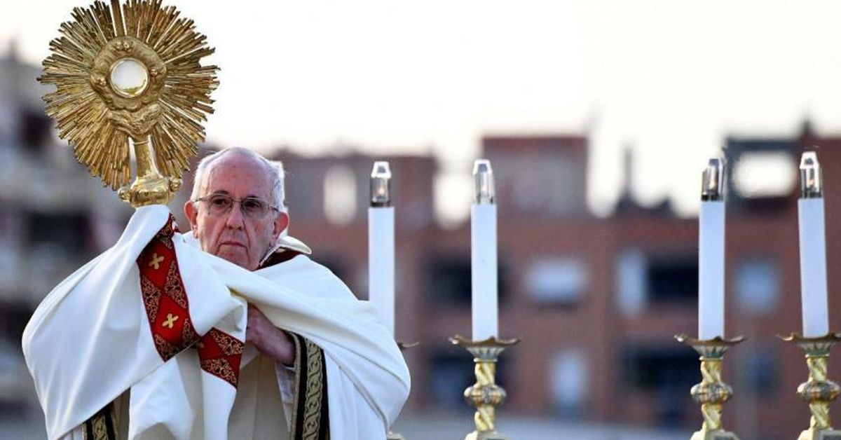 El Papa celebrará el Corpus Christi en un barrio de la periferia romana