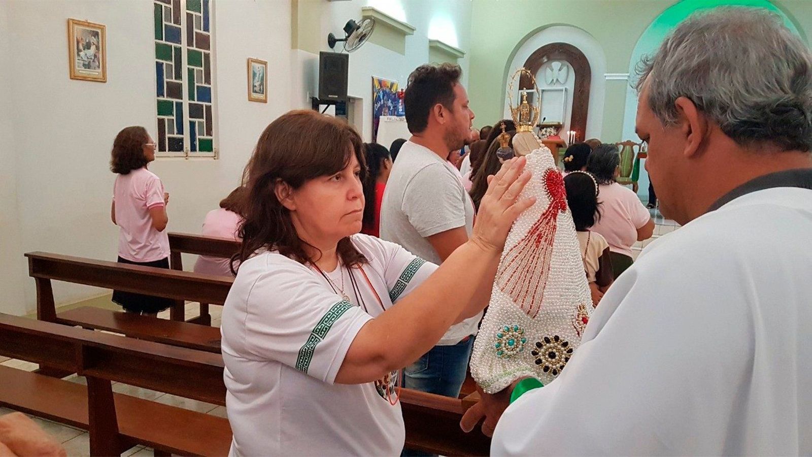 Doris Vasconcelos, misionera en Amazonía