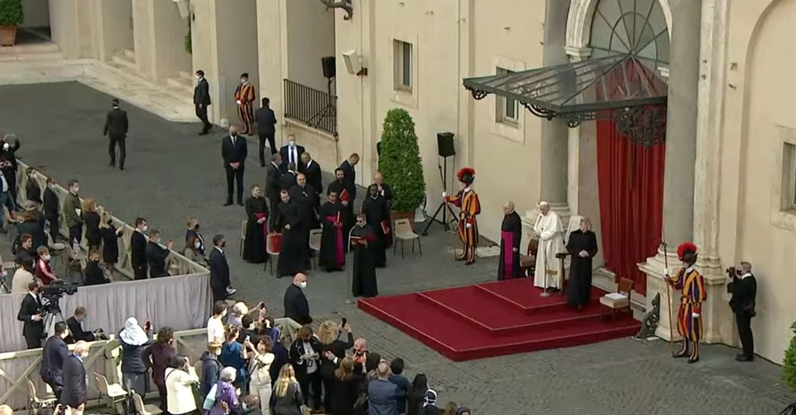 Papa, en San Dámaso