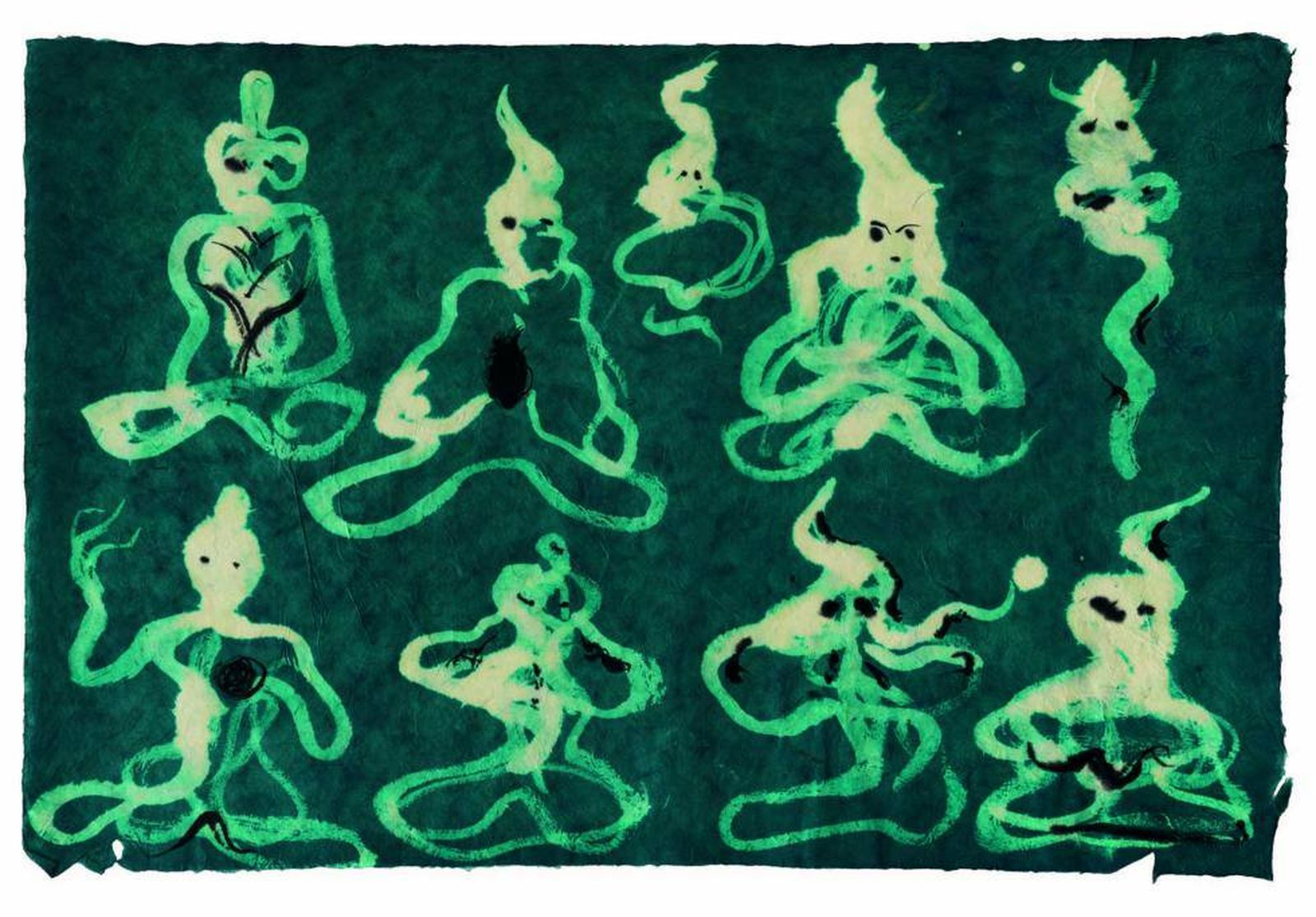 Obra de Miquel Barceló de inspiración oriental