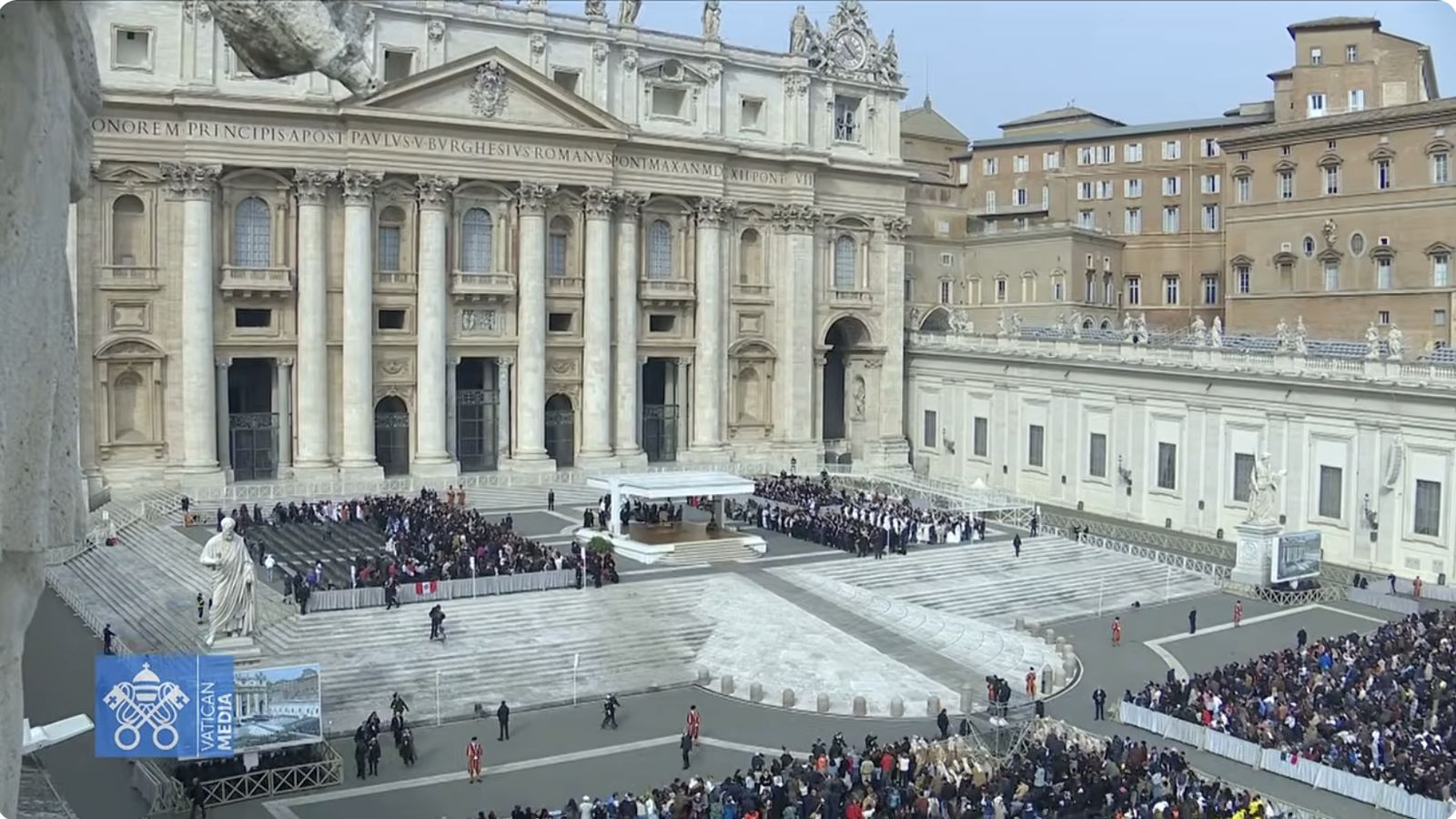 Audiencia general del Papa en la plaza de San Pedro