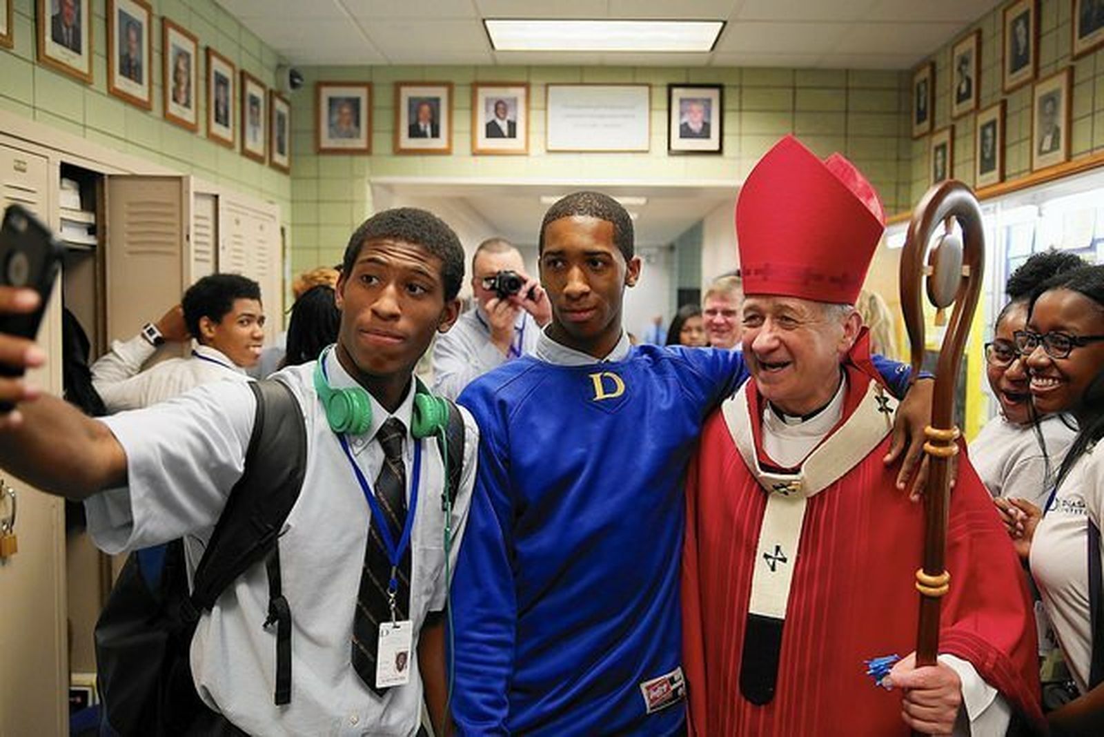 Cupich, con inmigrantes indocumentados