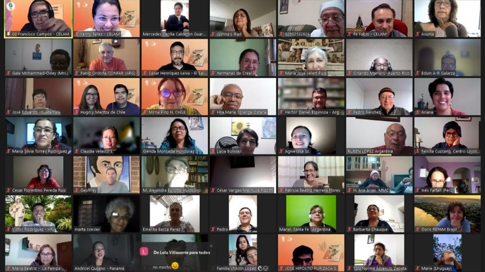 Encuentro Dimensión Profética y Formativa Asamblea Eclesial