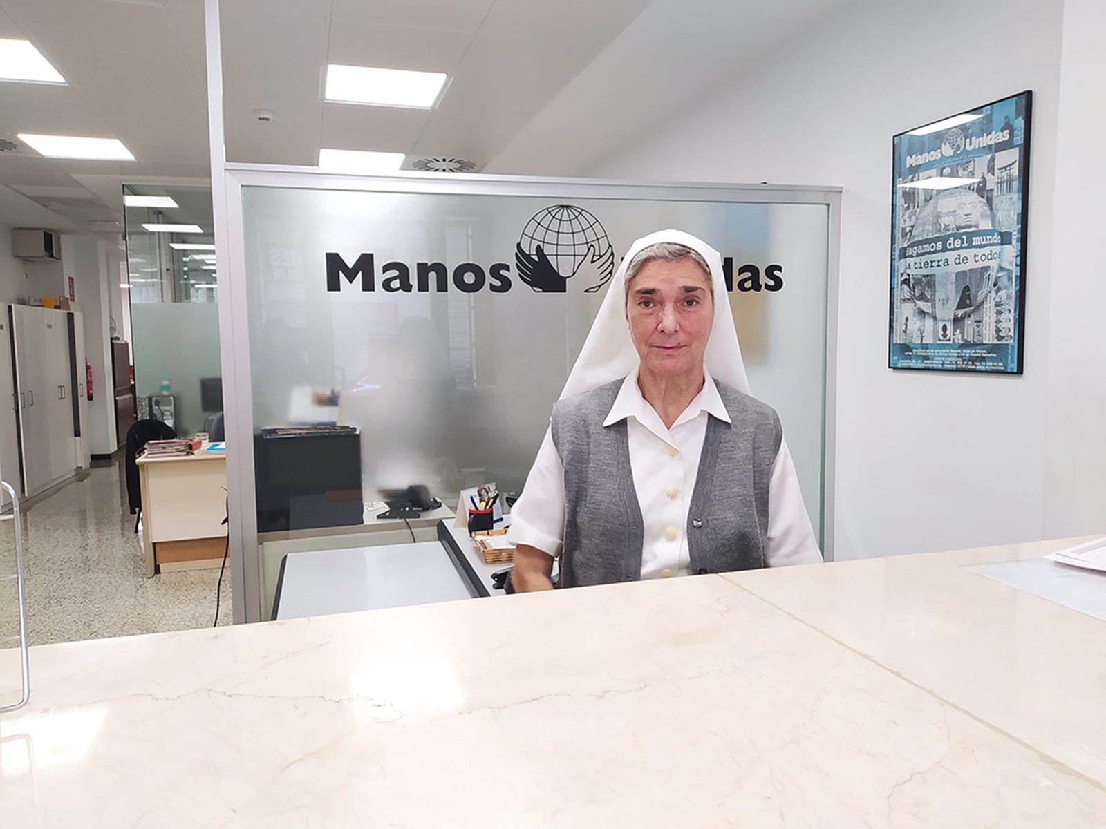 Felisa Alcocer, misionera en África