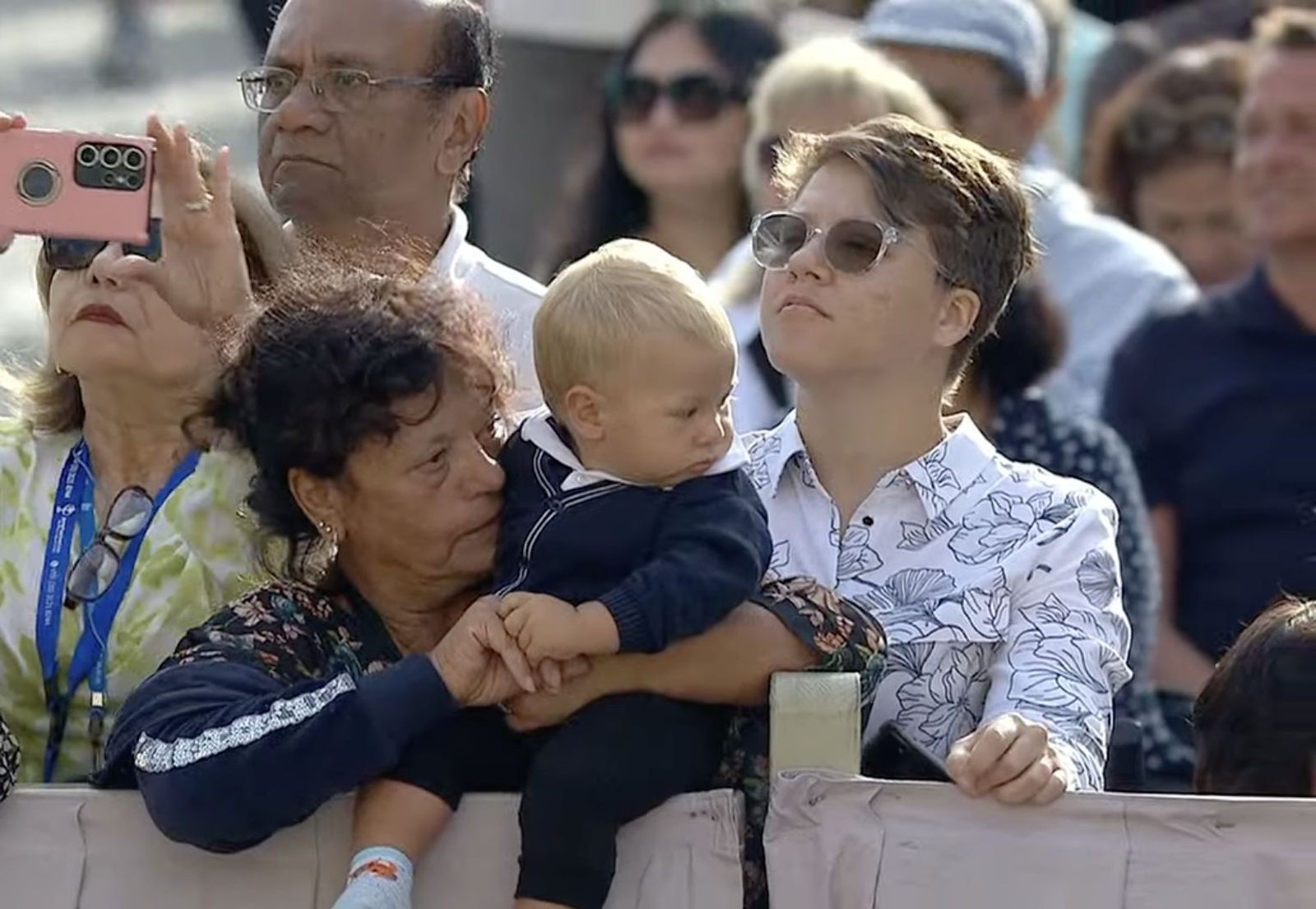 Asistentes a la audiencia general