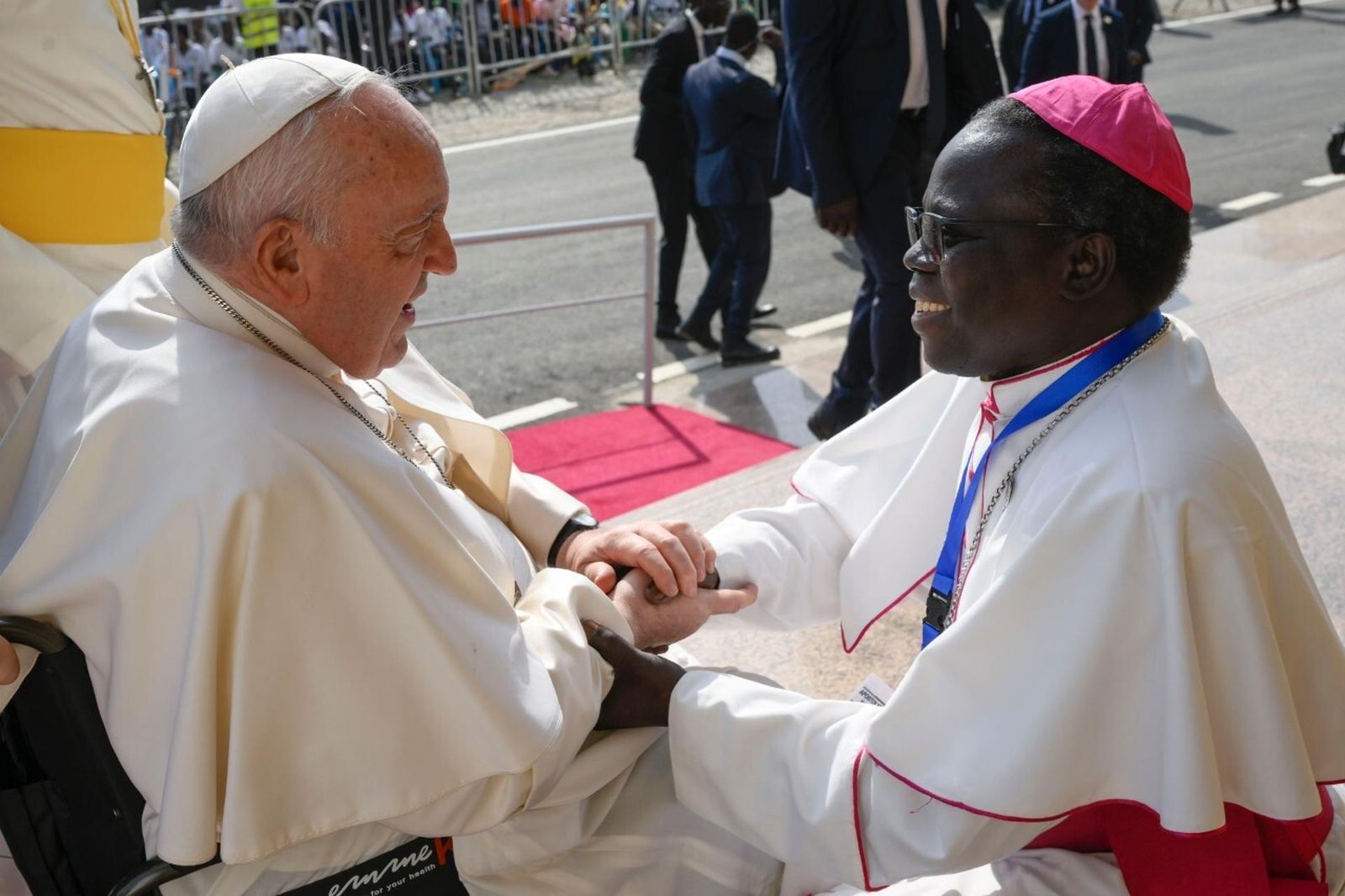 El Papa se despide de Sudán del Sur