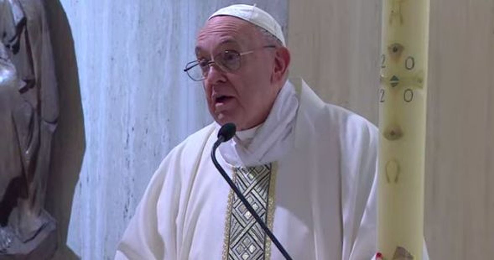 "Dios no se cansa de trabajar, no se cansa de esperar, es fiel"