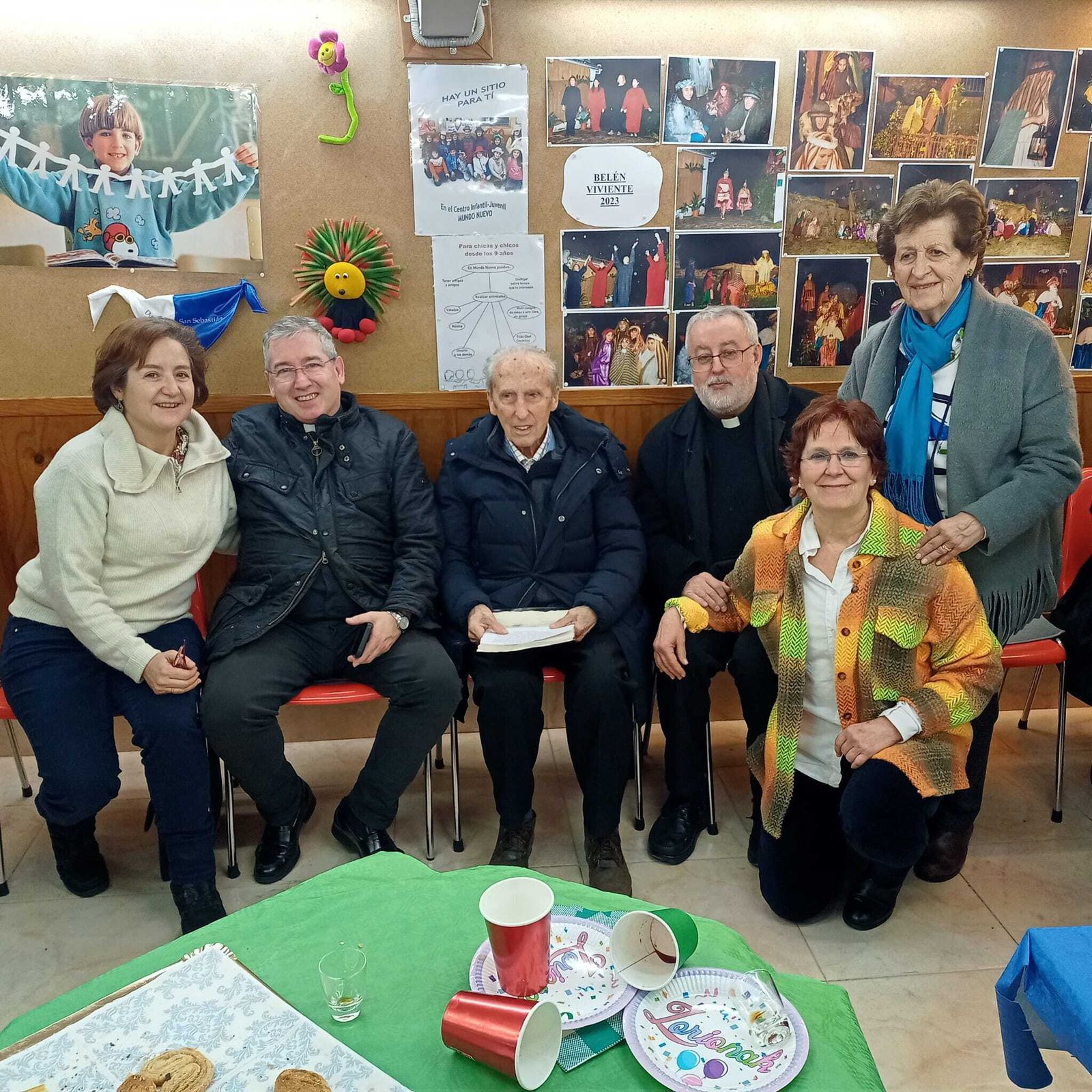 D. Pablo y Mari pepa homenajeados en Amara (San Sebastián)