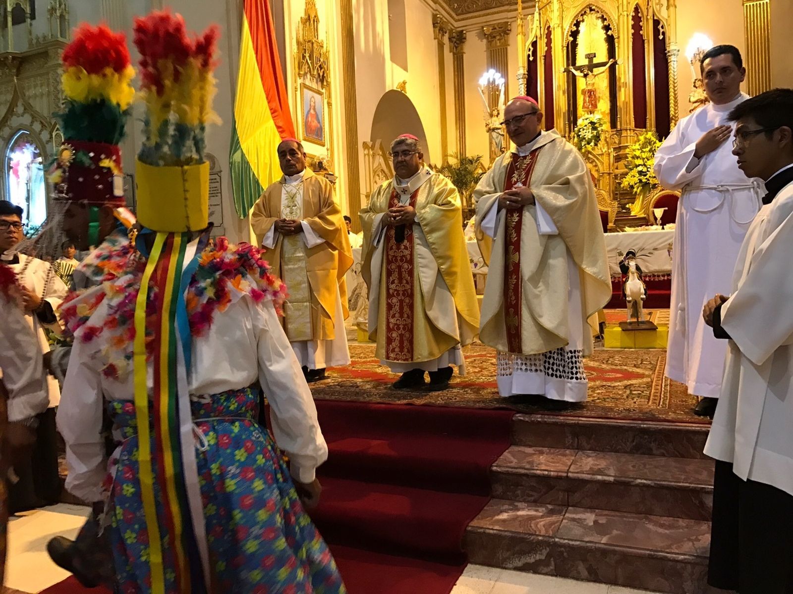 Celebración en la catedral