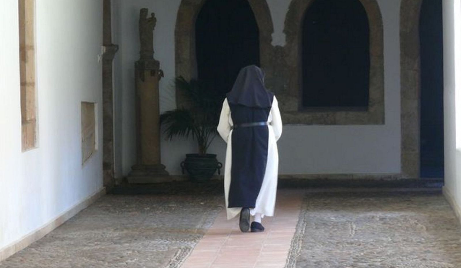 Sor Caridad en su convento