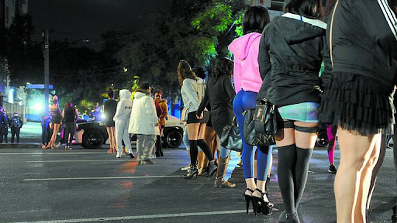 Prostitución en las calles de Mexico
